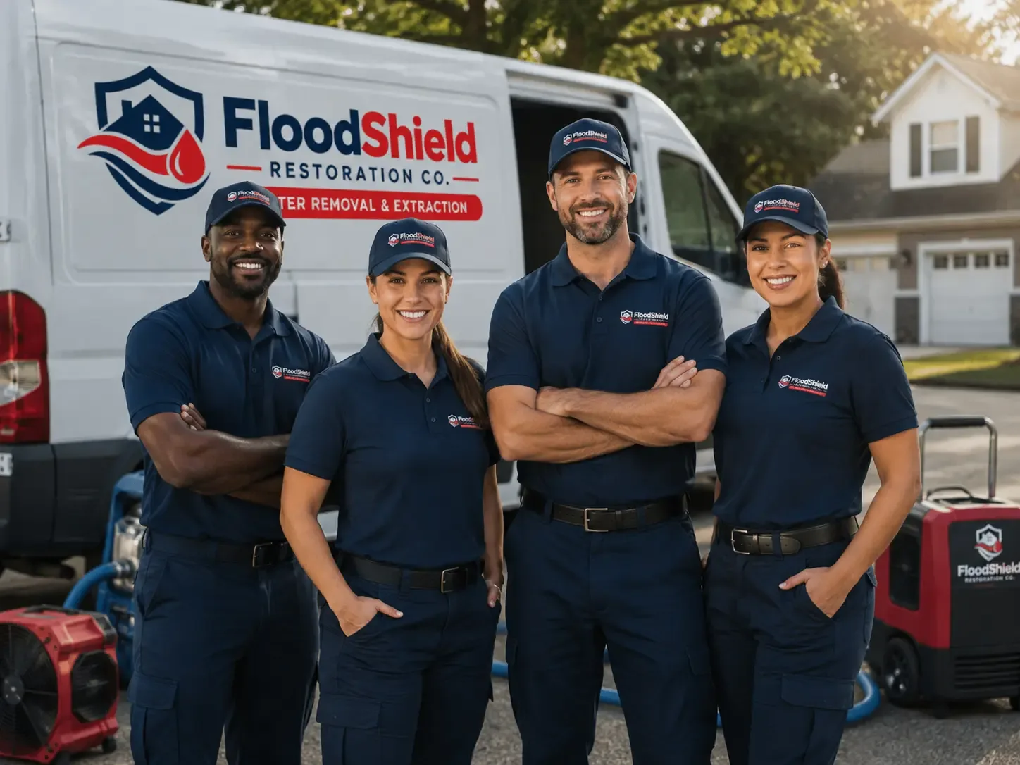 Flood Damage Restoration company in Nebo, WV